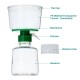 Vacuum Filtration Unit, Membrane, PES, pore size: 0.22um, 1/Pack, 12/Case Vacuum Filtration Unit, Membrane, PES, pore size: 0.22um, 1/Pack, 12/Case