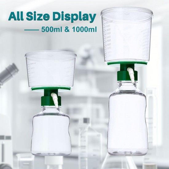 Vacuum Filtration Unit, Membrane, PES, pore size: 0.22um, 1/Pack, 12/Case Vacuum Filtration Unit, Membrane, PES, pore size: 0.22um, 1/Pack, 12/Case