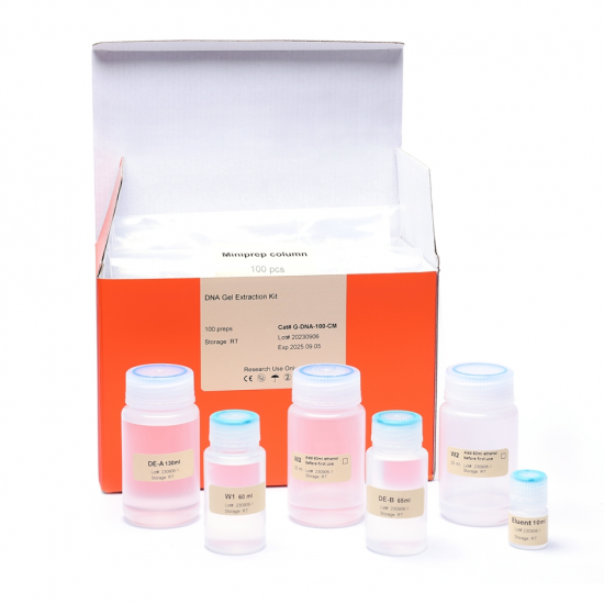 DNA Gel Extraction Kit Qty 100 Preps/Kit